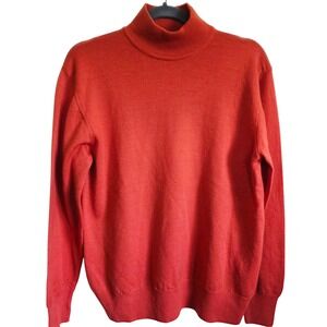 Sutton‎ Studio M 100% Wool MockTurtleneck Sweater Made in Italy Women Vintage